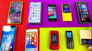 10 Phones Incoming Call iPhones, Samsungs Z fold, Z flip, A53, Xiaomi, Tecno, BQ, Maxcom & Sigma