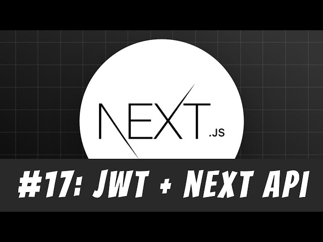 JWT + Next.js Authentication Demo: Master Next.js Tutorial #17