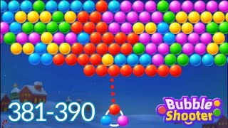 Bubble Shooter Gameplay Walkthrough Level 381-390