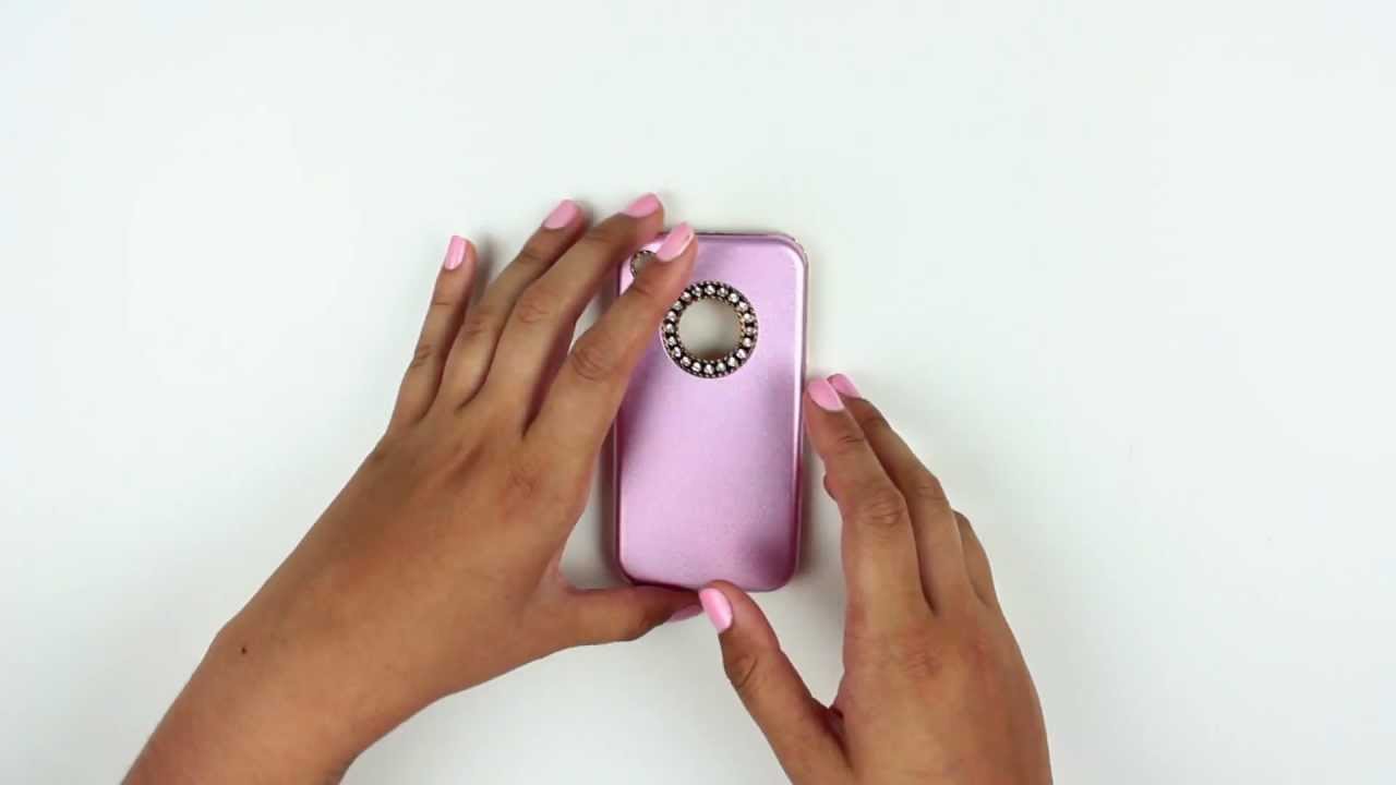 Apple iPhone 4/4S Luxury Rhinestone Aluminum Shell Case Video Review