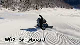 スノーボード業界注目度No.1 ニューブランド WRXsnowboard 特集 in高鷲スノーパーク