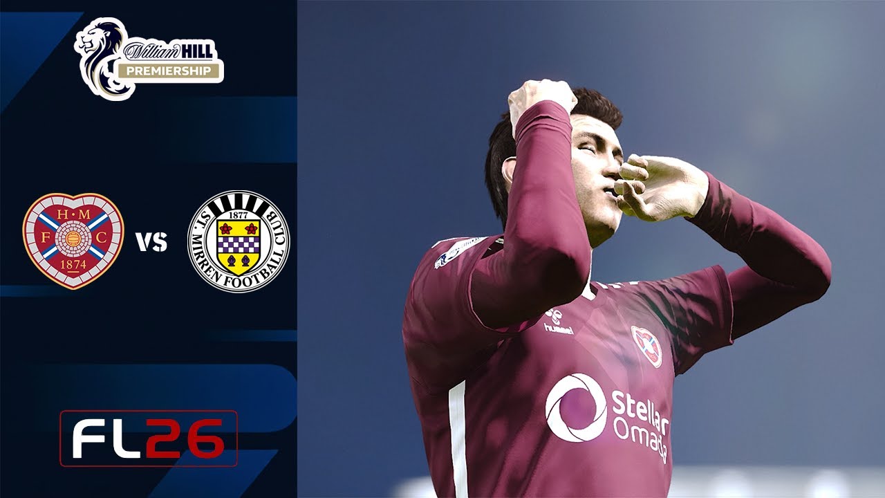 FL 26 | Scottish Premiership 25/26 | Hearts vs St. Mirren | Realistic MODs | Full Match | Gameplay