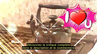 Avis Sur La Le Creuset Traditional Kettle With Whistling, Enamelled Steel, 2.1 L, Caribbean Blue, 40