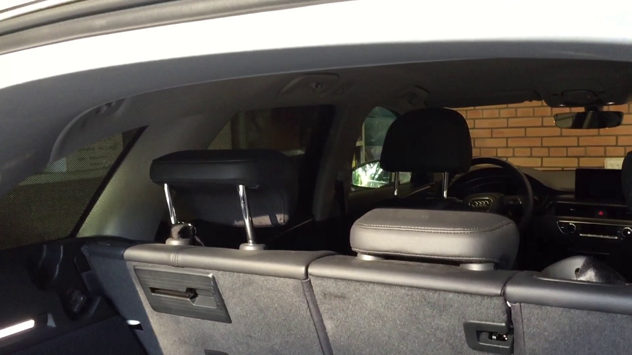 Audi A4 Allroad B9 Rear Seats Rattling Sound YouTube