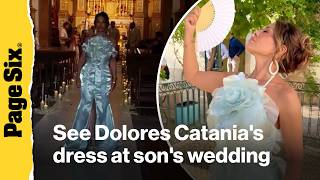 Dolores Catania's son gets married in Portugal -- get a look at the 'RHONJ' star's dress