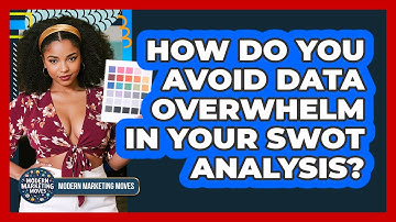 How Do You Avoid Data Overwhelm In Your SWOT Analysis? - Modern Marketing Moves