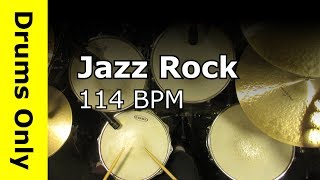 Vignette de la vidéo "Jazz Rock Drum Beat 114 BPM"