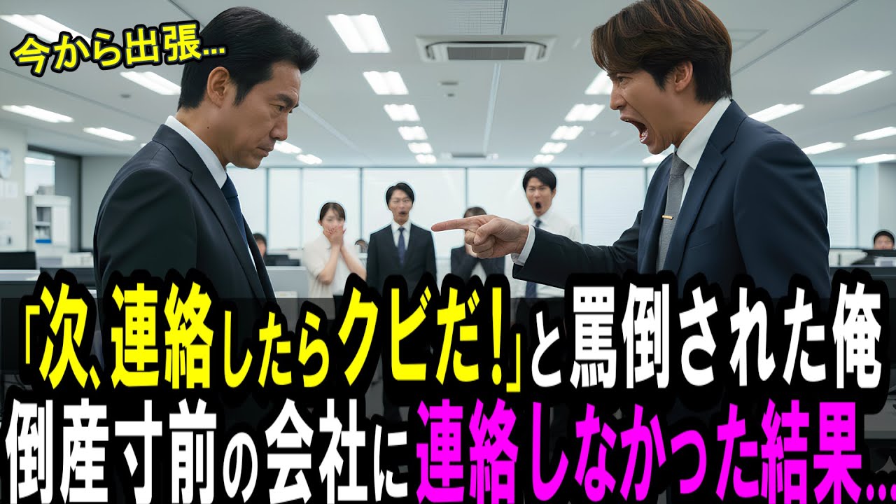 夕方、いつものように取引先の前で靴ひもを結んだとき、後ろから若い専務の声が聞こえた。「霧原さん、出張先で一回でも顧客に余計なことを話したら、その場で首だ」—...