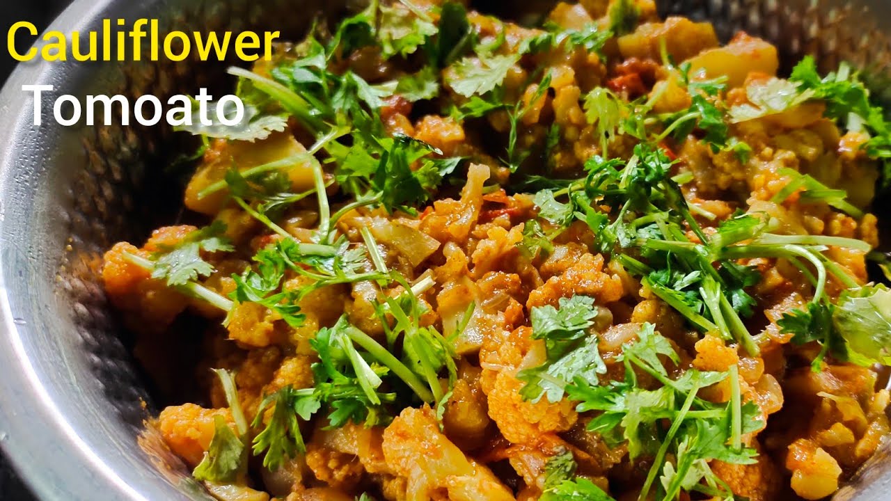 Creamy Cauliflower Tomato Curry 😍 | Restaurant-Style Veg Curry in 20 ...