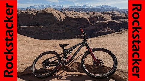 Rockstacker: Riding a Double-Black Blind & Alone!