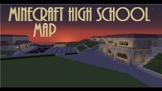 Minecraft Map Tour - High School Campus