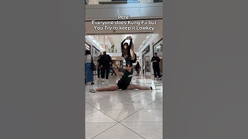POV: Everyone Does Kung Fu But You Try To Keep It Lowkey… #martialarts #kungfu #wushu #elina