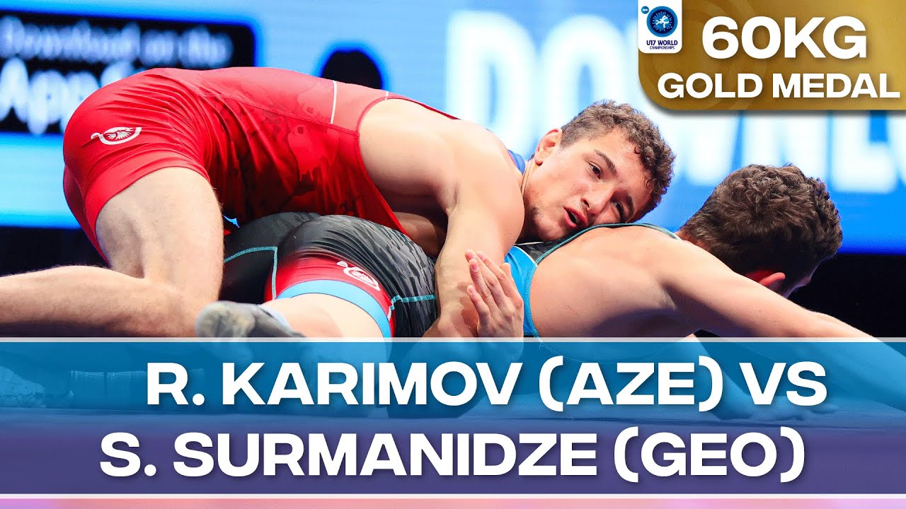 Золотая медаль • 60 кг • Роман КАРИМОВ (Азербайджан) - Саба СУРМАНИДЗЕ (Грузия)