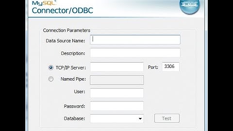Cara membuat my sql connector/odbc 5.3.1