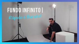 Fundo Infinito para Fotos - Rápido e barato