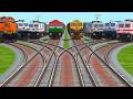 Show All Trains Gameplay On Bumpy Railroad Tracks Show All Trains Gameplay On Bumpy Railroad Tracks