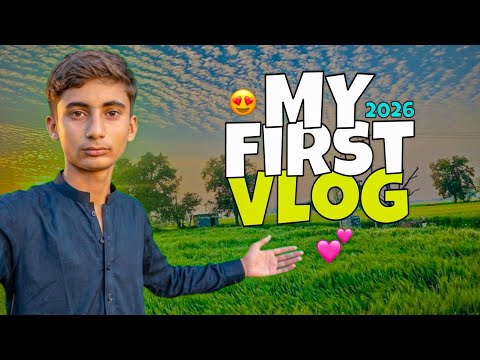 My First Vlog 2026 | 😍Village Life in Sindh Pakistan | Yasir Khaskhali Vlogs 