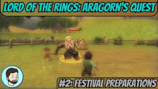 The Lord of the Rings: Aragorn's Quest (Playstation 3) - Part 2: Festival Preparations