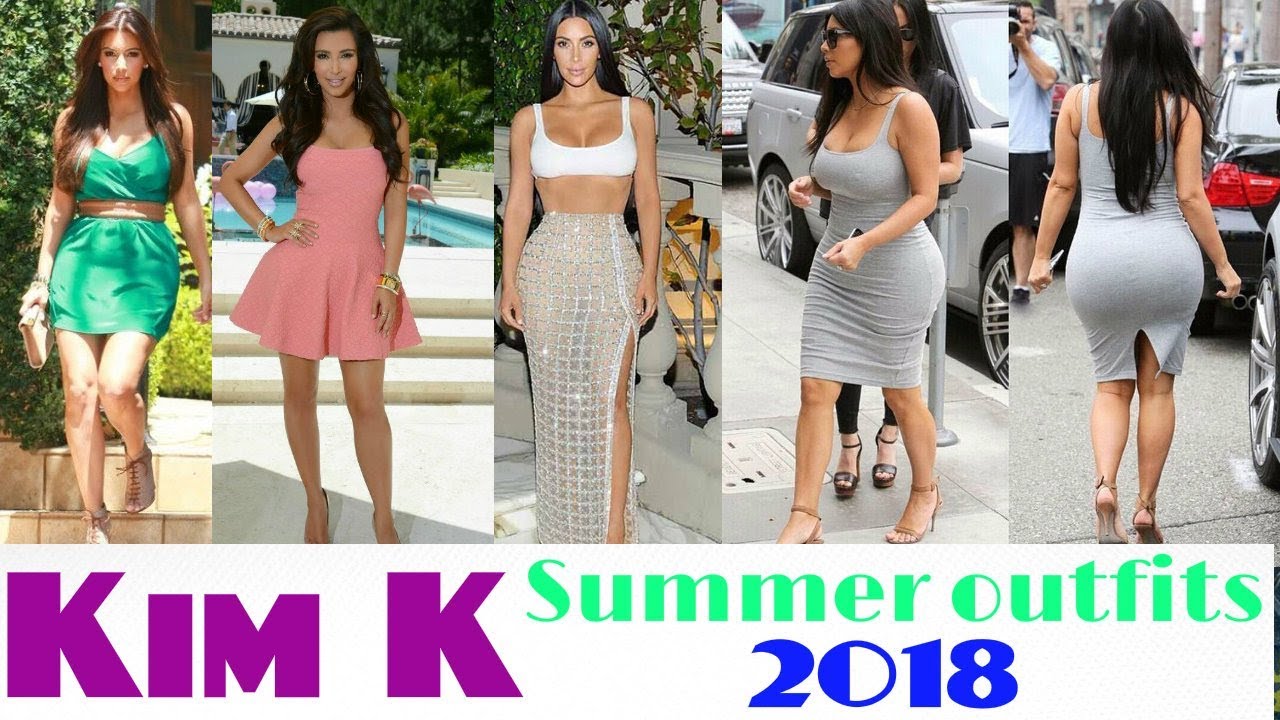 kim k summer outfits