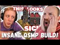 CELLBIT&#39;S INSANE CASTLE! Philza Reacts To Cellbit&#39;s Castle! (REACTION!) QSMP