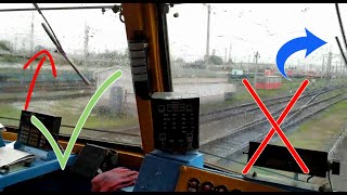 How windscreen wipers work on Russian trains! Try not to laugh!