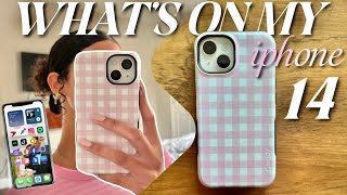 What's On My iPhone 14! ✮ | favorite apps, my set up, widgets! screenshot 2
