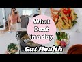 What I eat in a day for gut health! Summer pasta recipe!