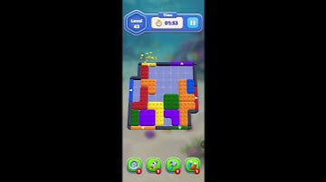 Block Away Planet Slide Puzzle Level 43