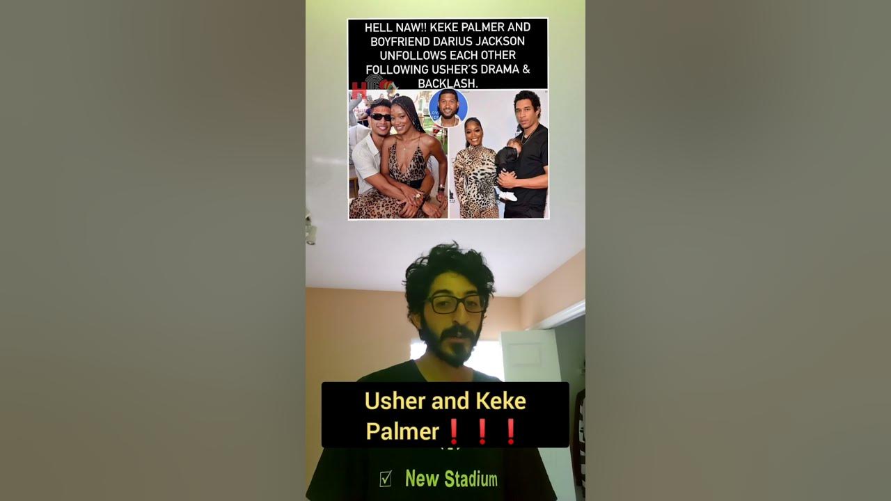 The issue with Usher and Keke Palmer 😥😥 - YouTube