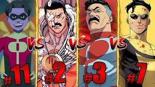 Who's Really the Most Powerful Viltrumite? (Including Evil Invincibles)