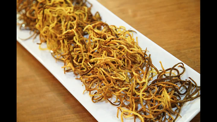 Best Shoe String Sweet Potatoes  | SAM THE COOKING...
