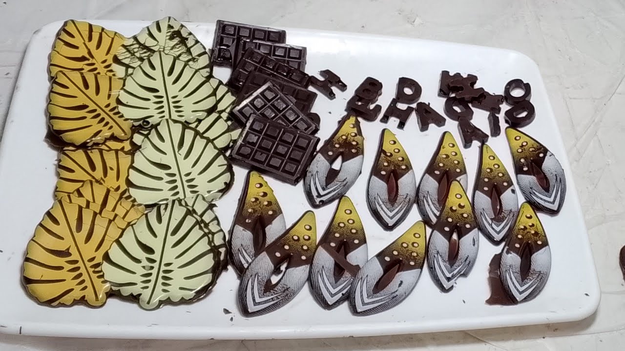 تجهيزات الشيكولاتة⁉️ لعمل التورت‼️ والجاتوهات❗