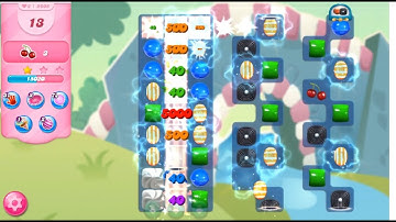 Candy Crush Saga level 2608 no boosters sugar stars 3 colors