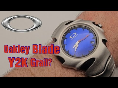 Is the Oakley Blade watch the ultimate Y2K grail? - YouTube