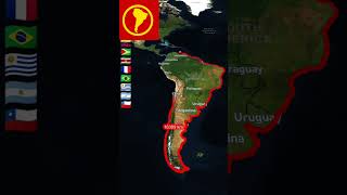 South America Map Explained in 30 Seconds! 🌎 | Countries & Geography #shorts
