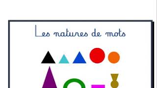 Présentation Livret Montessori Grammaire n°1