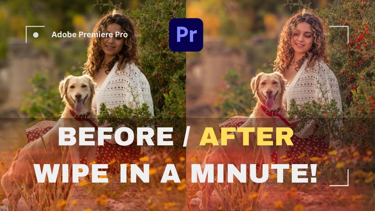 Before & After Wipe Transition in Premiere Pro
