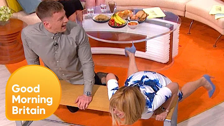 Olympic Gold Medalist Adam Peaty Teaches Kate Garr...