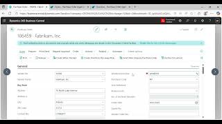 Purchase Order Agent for Dynamics 365 Business Central | Demo
