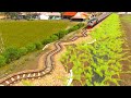 Train passes through curved rail track which is badly damaged🚦Train shaky⚠️Trainz Simulator 2019