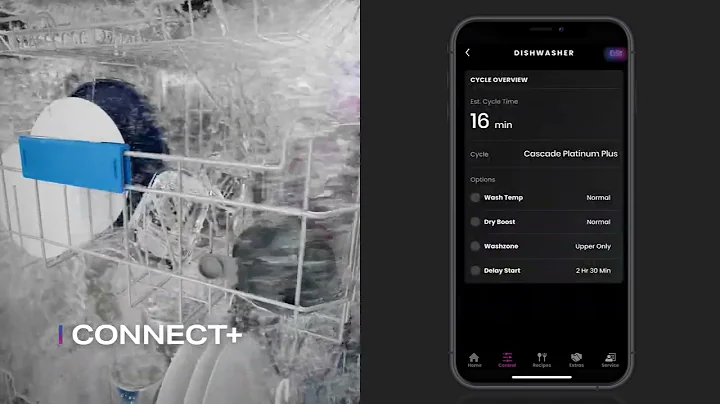 GE Profile Dishwasher – Smart Features Powered by SmartHQ