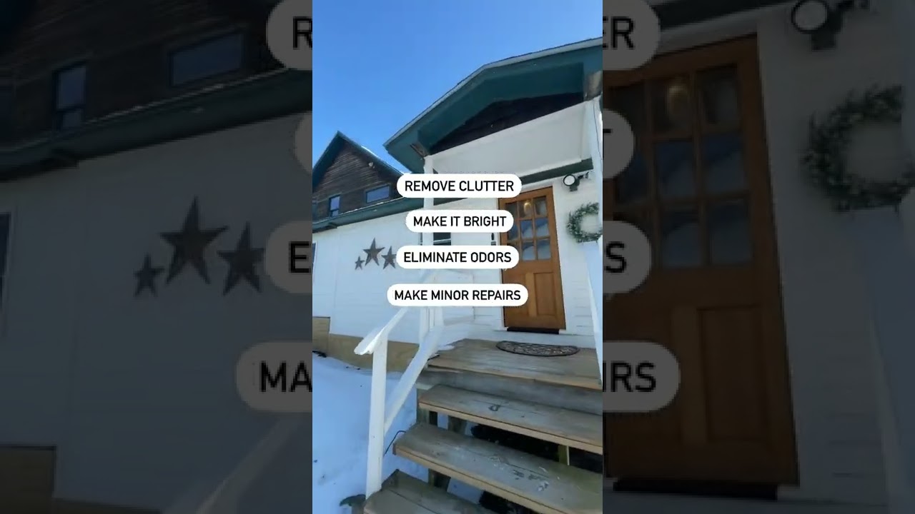 House Showing Checklist | Selling Tips | Vermont Real Estate | Selling your Home