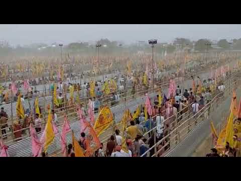 Khatu Shyam me March 2023 ke falgun Mela me bhagat ki bheed khatu se live 2023 mela khatu dham