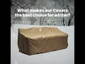 Custom Winter Outdoor Covers For Your Patio (100% Snowfall Proof)❄️❄️☃️
