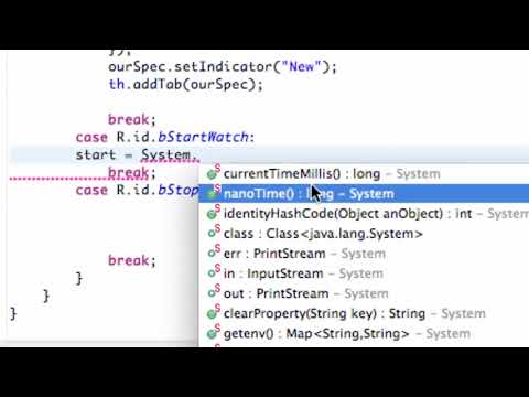 Android Developing Applications Tutorial 87 Getting the Time from the System
