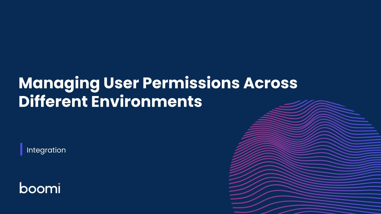 Managing User Permissions Across Different Environments - YouTube