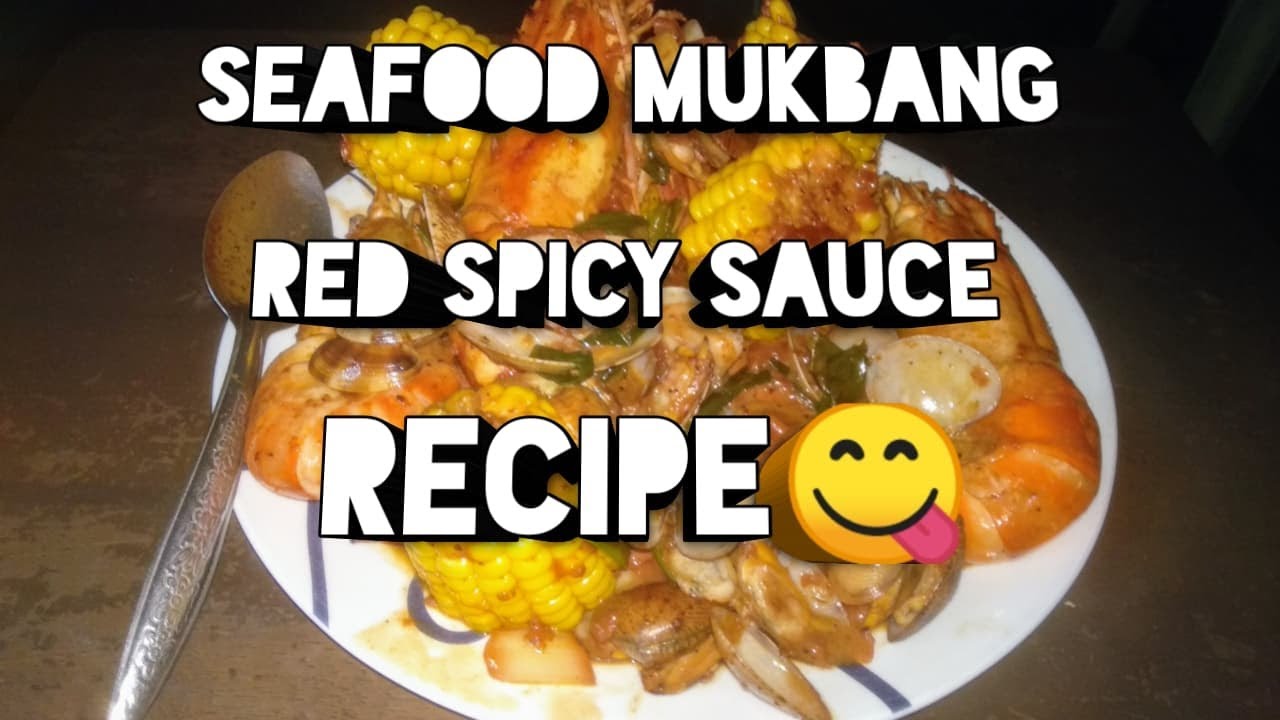 How to make Red Spicy Sauce for your Seafood Mukbang Recipe Video