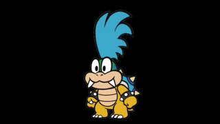 Paper Mario Color Splash - Larry Koopa Song With Singing Lyrics
