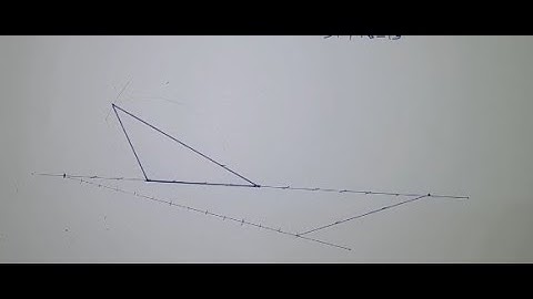 To draw a triangle given perimeter and ratio of sides