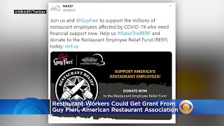 Guy Fieri, American Restaurant Association Helping Restaurant Industry Employees